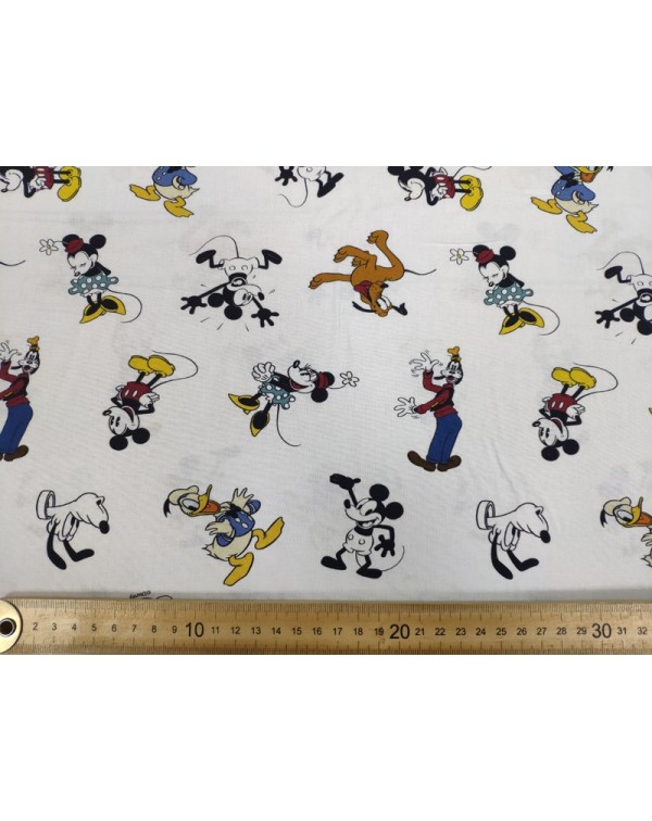 Tela personajes Disney 