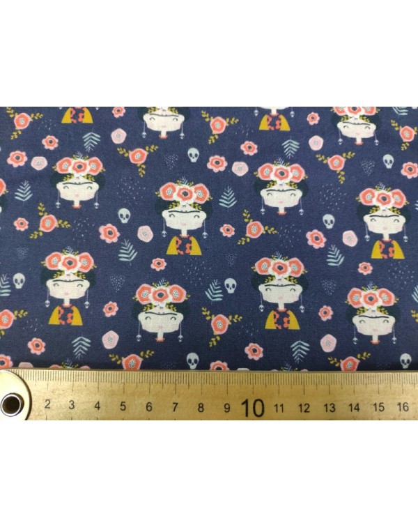 Tela Frida Kahlo  (25x150 cm)