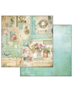 Colección Garden (12”x12”) Stamperia SBBL43