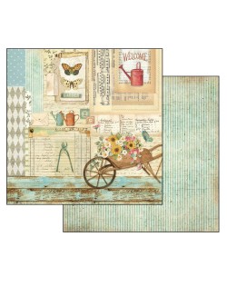 Colección Garden (12”x12”) Stamperia SBBL43