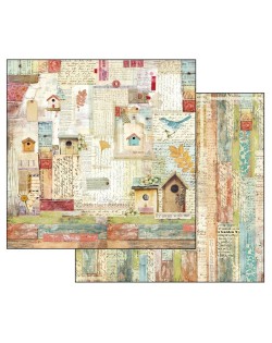 Colección Garden (12”x12”) Stamperia SBBL43