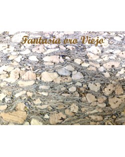 Tela de corcho ecologico Cristina Radovan & Creaciones y Arte 100x45 cm.