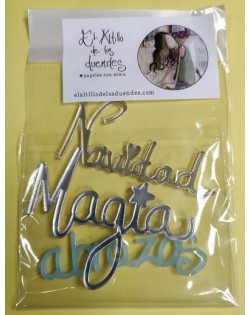 Palabras en metacrilato