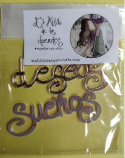 Palabras en metacrilato