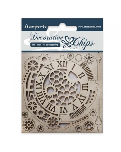 Decorative chips cm 14x14 Mecanismos y relojes