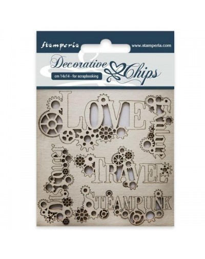 Decorative chips cm 14x14 Sentimientos