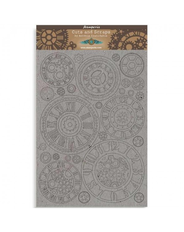 A4 Greyboard /2 mm Gatos y Reloj