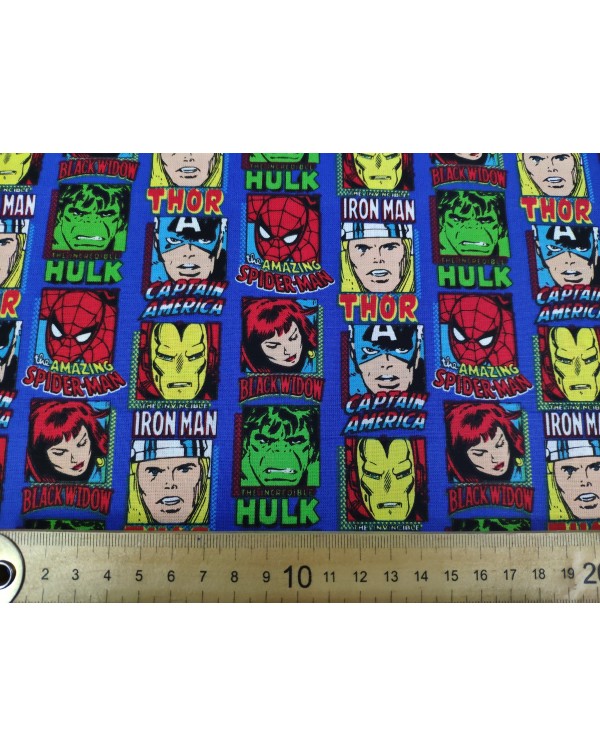 Tela Superheroes (25x110 cm.) Tela Superheroes (25x110 cm.)