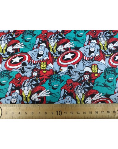 Tela Superheroes (25x110 cm.)