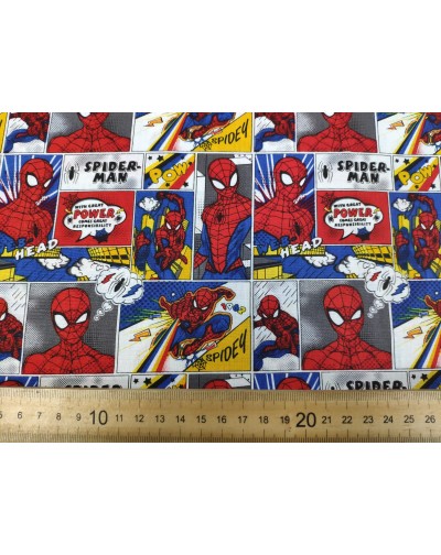 Tela Spiderman (25x110 cm.)