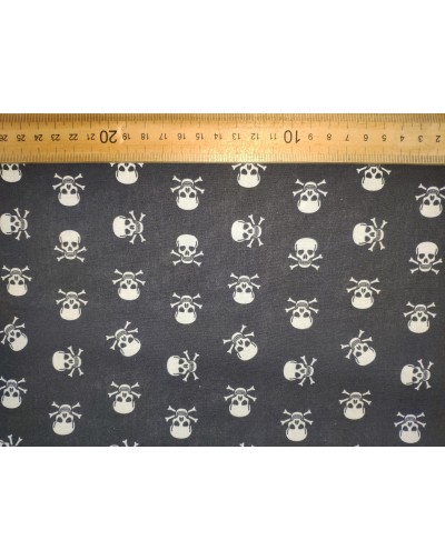 Tela calaveras (25x150 cm.)