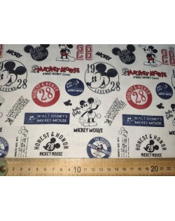 Tela Mickey Vintage (25x150 cm.)