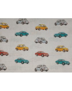 Tela coches Vintage (25x150 cm.)