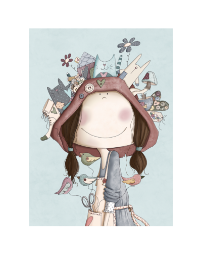 Carpeta Hecho con mucho amor A4