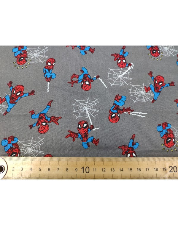 Tela Spiderman mini  (25x110CM)