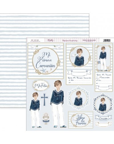 Papel doble cara comunion DAYKA433