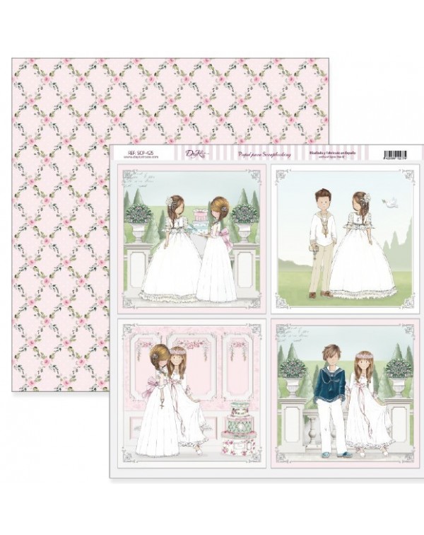 Papel doble cara comunión DAYKA426