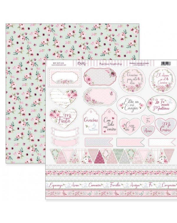 Papel doble cara comunión DAYKA424