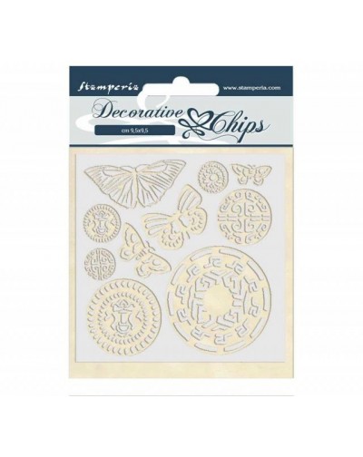 Decorative chips cm 14x14