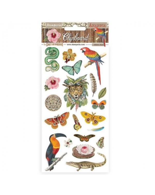 Chipboard 15x30 cm - Amazonia