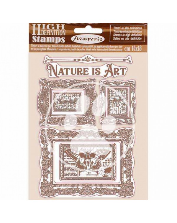 Sello de alta definición Stamperia 14x18 cm.