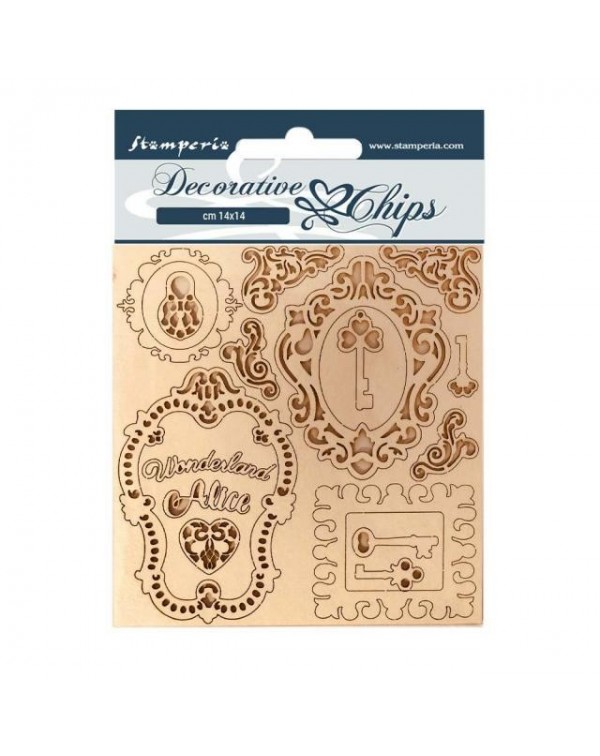 Decorative chips cm 14x14