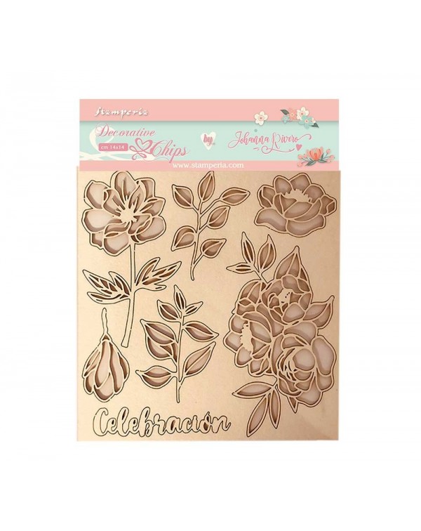 Decorative chips cm 14x14
