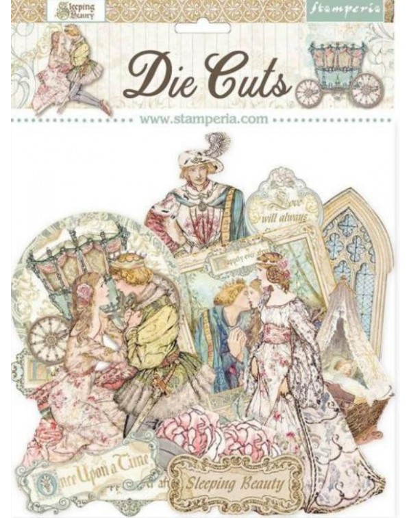 Die cuts surtido - Sleeping Beauty