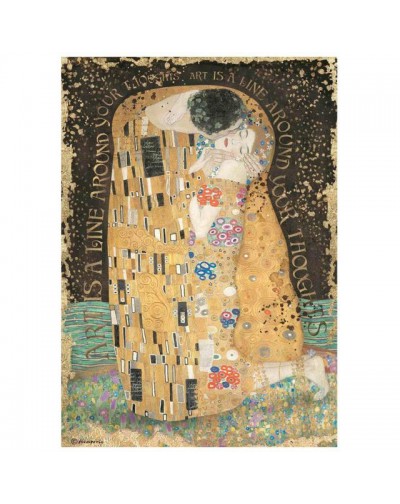 Papel de arroz A4 - Klimt...