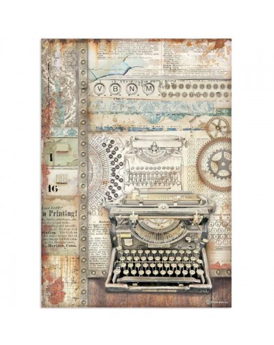 Papel de arroz A4 - Lady...