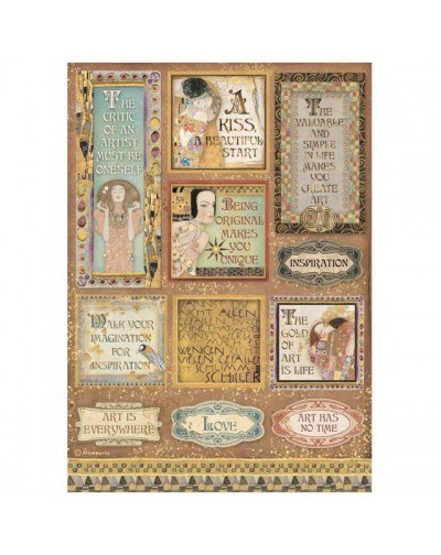 Papel de arroz A4 - Klimt...