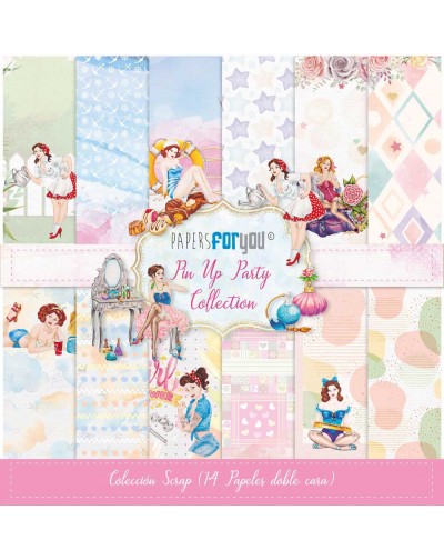Colección 14 Papeles Scrap...
