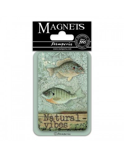 Iman 8x5,5 cm - Peces