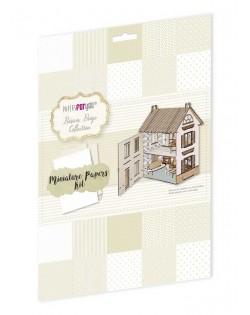 Papeles básicos para scrapbooking Beige