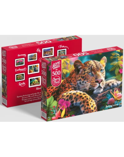 Leopardo reclinado