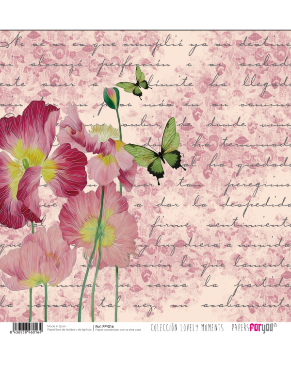 Papel doble cara boda PFY016 Papel doble cara boda PFY016