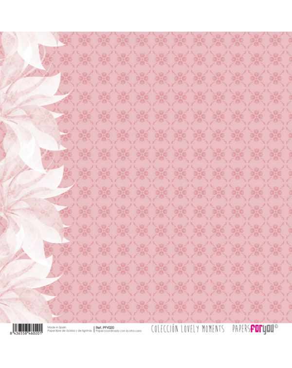 Papel doble cara boda PFY020 Papel doble cara boda PFY020