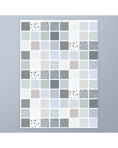 PANEL TELA COUNTRY AZUL