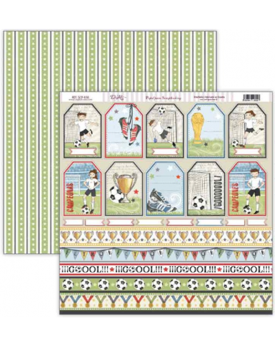 Papel doble cara "Pasion...