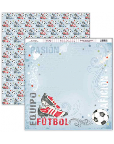 Papel doble cara "Pasion...