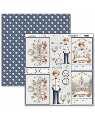 Papel doble cara "Jesus me...