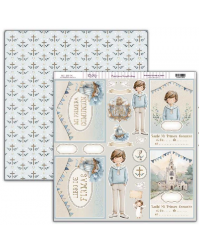 Papel doble cara "Jesus me...