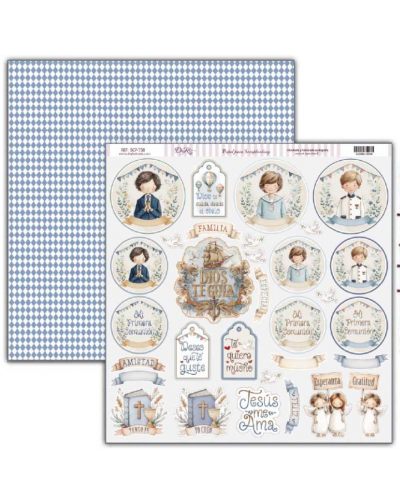 Papel doble cara "Jesus me...