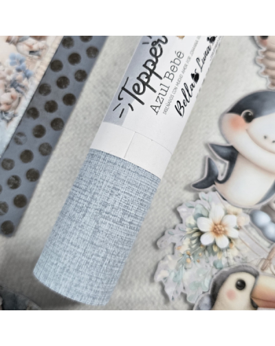 ROLLITO TEPPER AZUL BEBE BE...