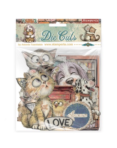 Die cuts surtido - Furry...