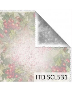 Papel scrap doble cara color y blanco/negro SCL531