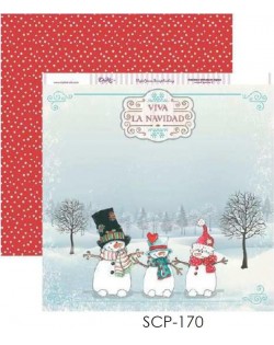 Papel doble cara DAYKA NAVIDAD SCP170