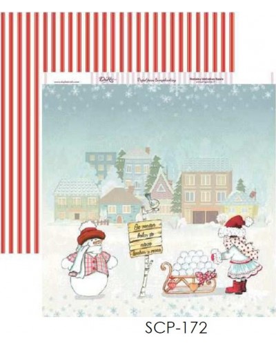 Papel doble cara DAYKA NAVIDAD SCP172