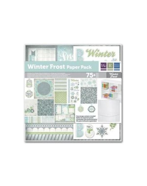 Colección papel Winter Frost We R memory keeepers 