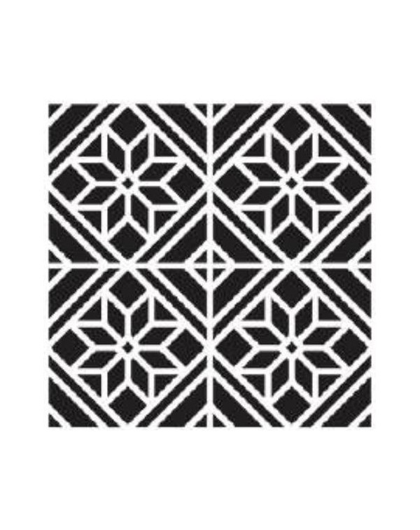 Plantilla estencil 30 x 30 cm.